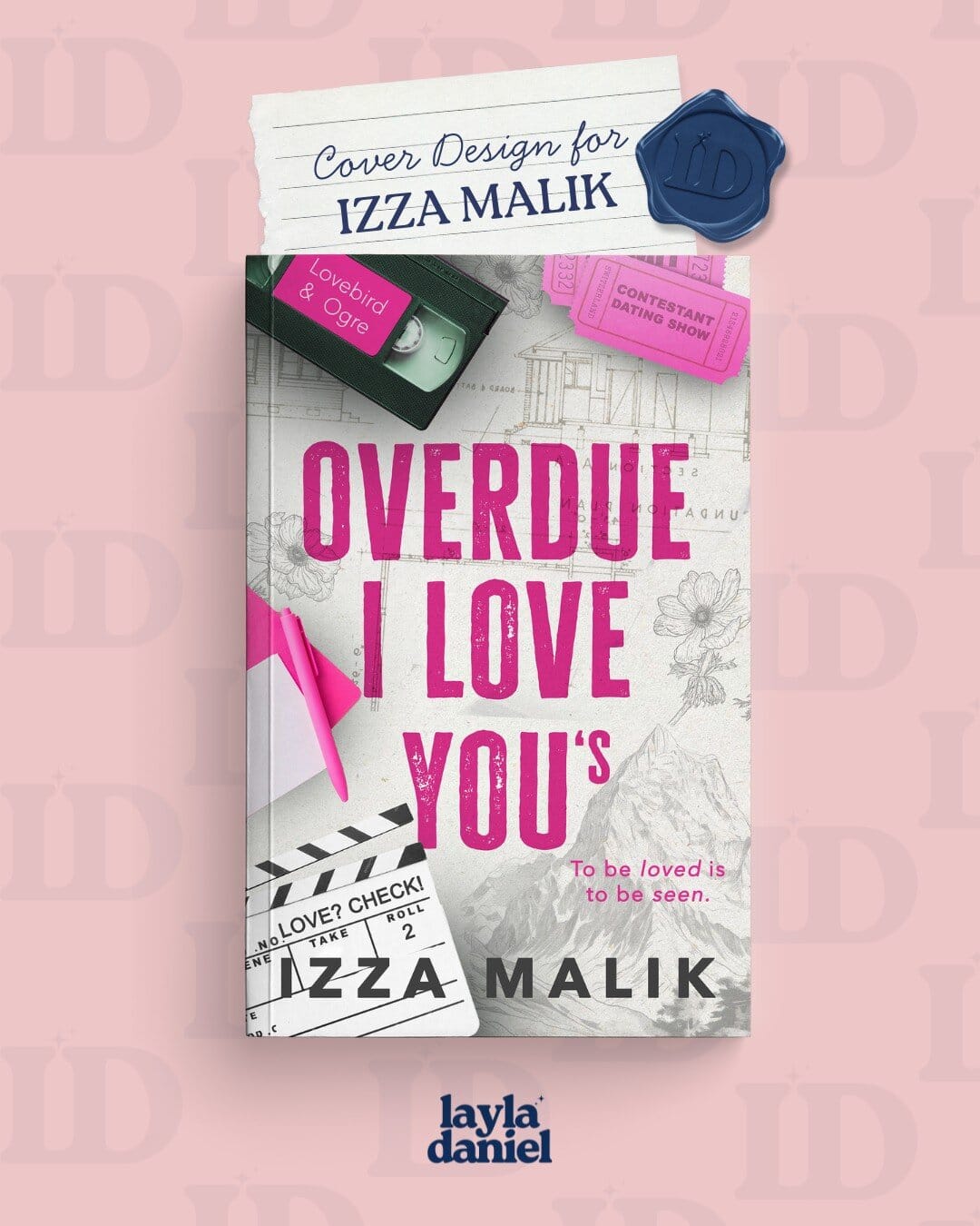 Coperta cărții Overdue I Love You's Izza Malik