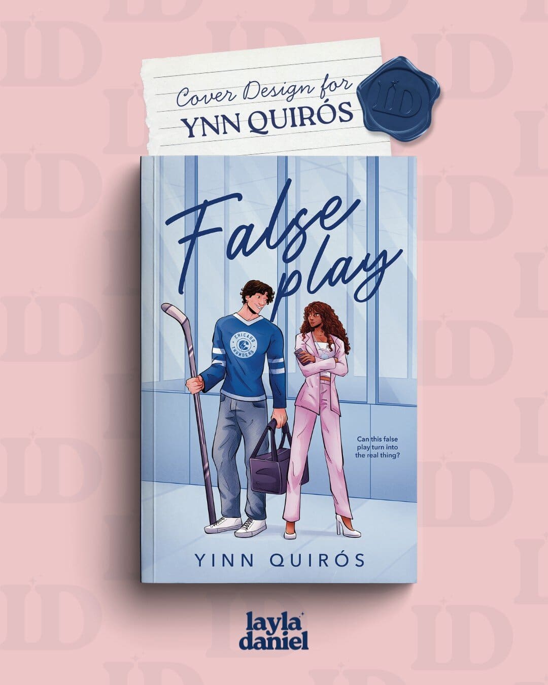 Copertă carte False Play, autor Yinn Quirós.